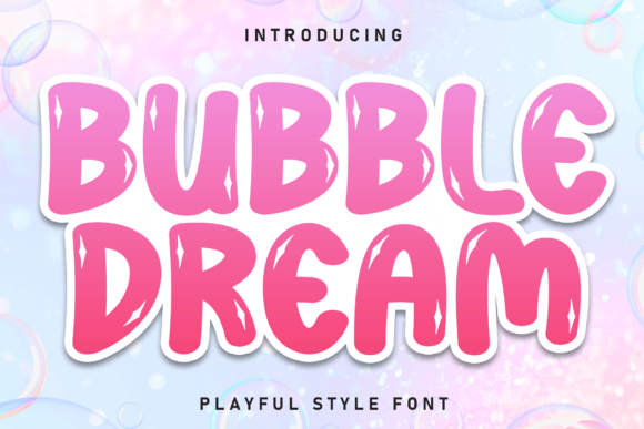 Bubble Dream Font: A Playful Typeface for Brand Identity