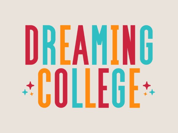 Dreaming College Font: A Playful Typeface for Editorial Design