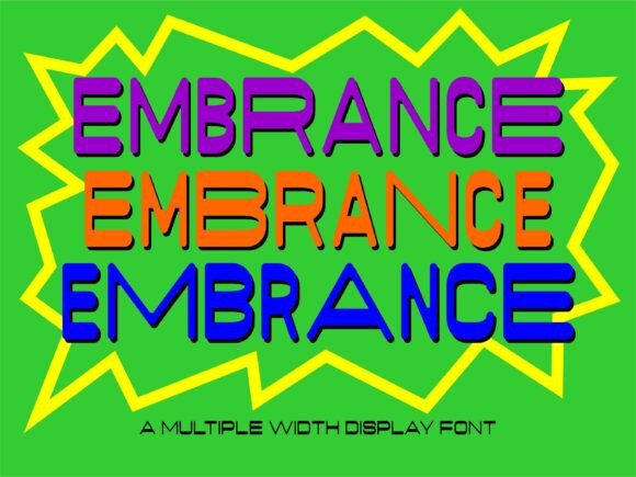 Embrance Font: A Designer’s Take on Modern Display Type