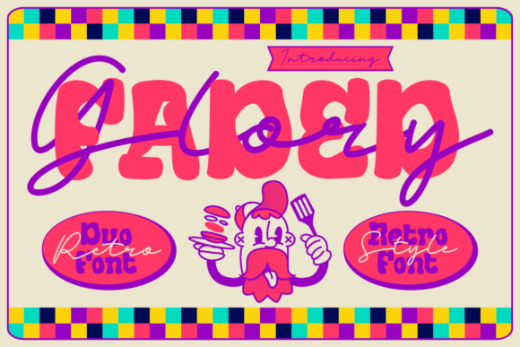Faded Glory Font: A Retro Duo for Modern Branding