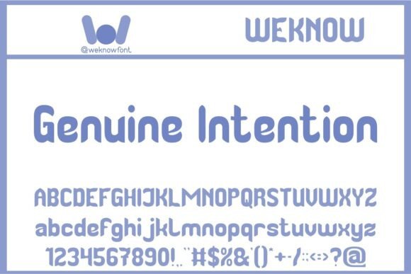 Genuine Intention Font: A Real Branding Review