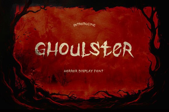 Ghoulster Font: Adding Horror Elegance to Editorial Design