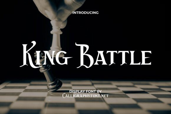 King Battle Font Review: A Modern Gothic Typeface for Branding