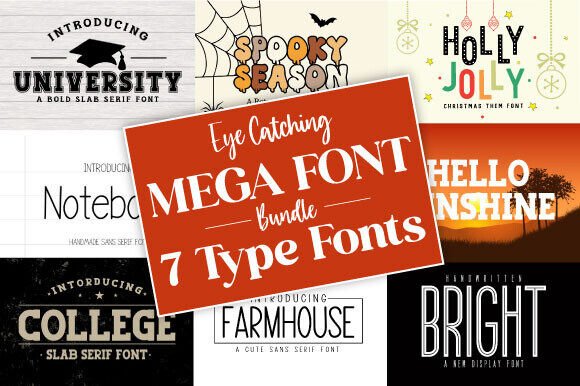 Mega Handmade Bundle: A Display Font for Campaigns