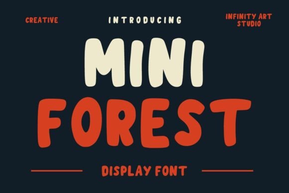 Mini Forest Font: Bold Display Type for Campaigns