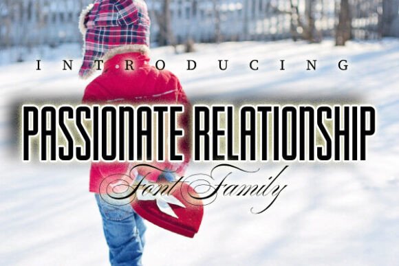 Passionate Relationship Font for Editorial Design