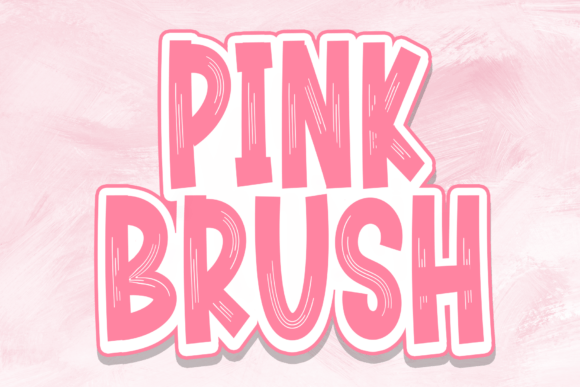 Pink Brush: A Designer’s Take on This Display Font