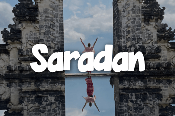 Saradan Font: Elevating Editorial Design and Layouts
