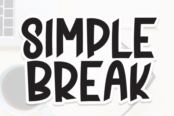 Simple Break Font: A Web Designer’s Layout Review