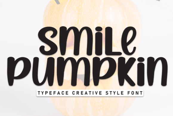 Smile Pumpkin Font: Playful Script for Crafters