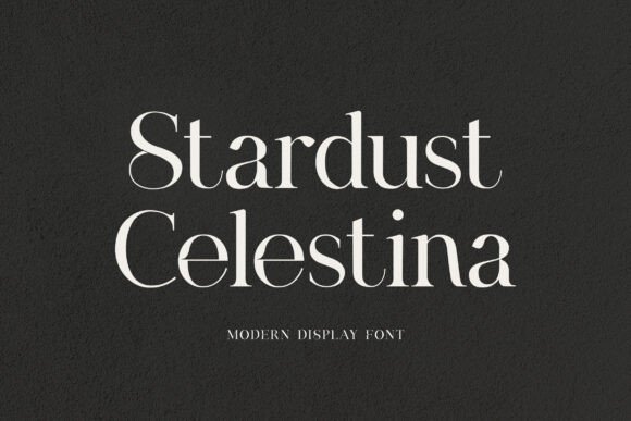 Stardust Celestina Font: An Editorial Design Review