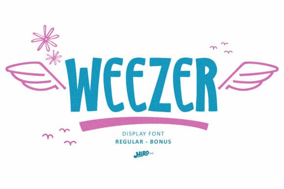 Weezer Font: A Modern Display Typeface for Web Design